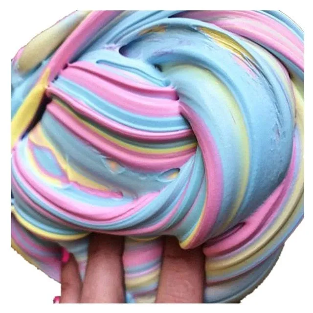80ml Fluffy Slime Supplies Toys Putty Soft Clay Light Plasticine Playdough Lizun Slime Charms Gum Polymer Clay Antistress
