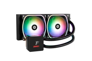 AQUAFUSION V2 240mm aRGB Liquid CPU Cooler [ ELC-AQFS240-SQA ]