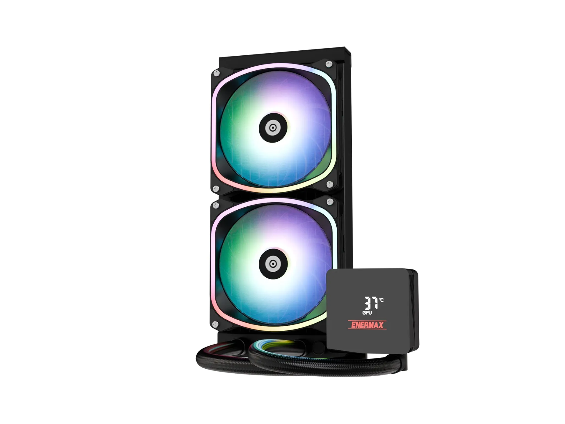 AQUAFUSION V2 240mm aRGB Liquid CPU Cooler [ ELC-AQFS240-SQA ]