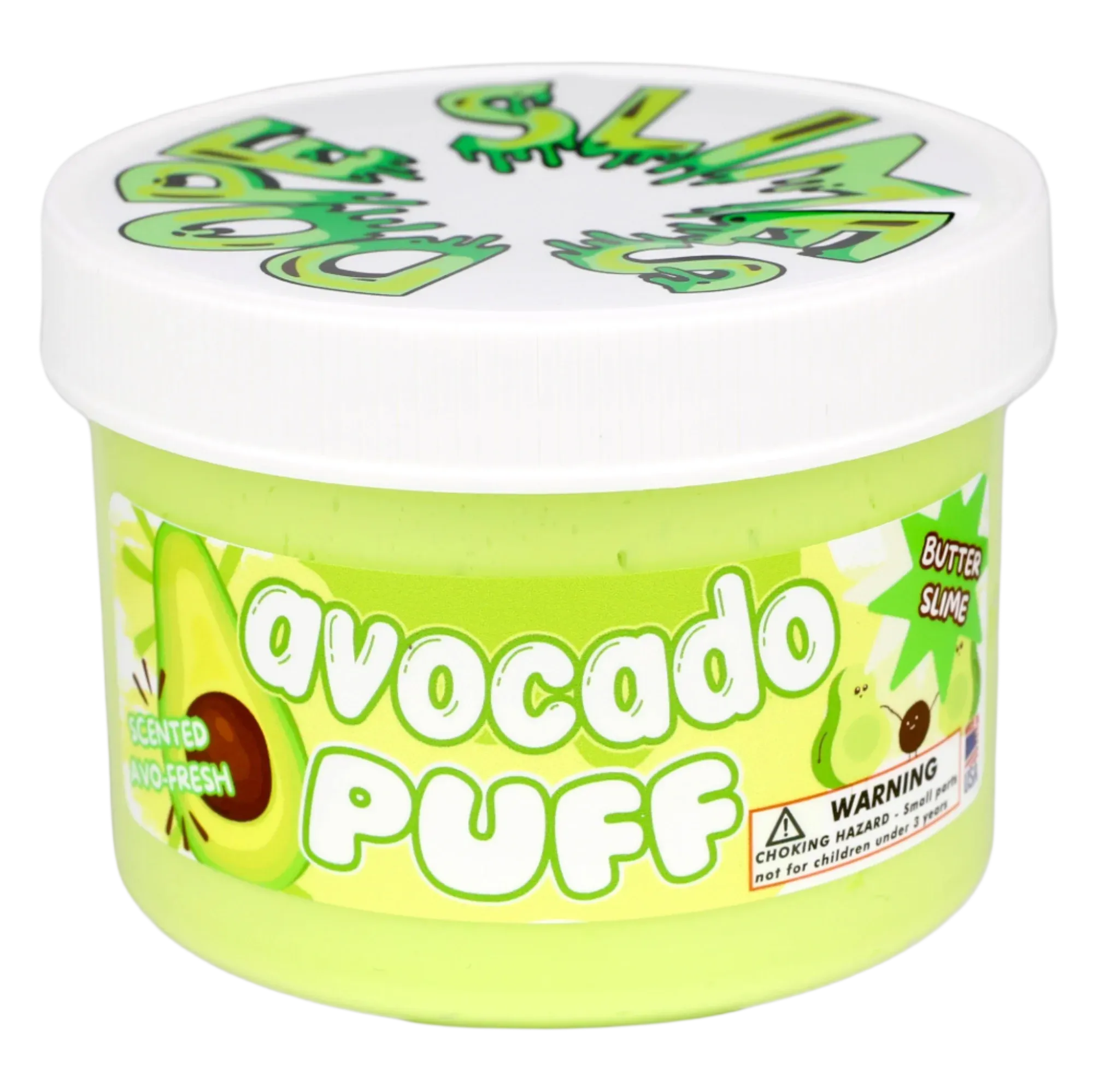 Avocado Puff Slime