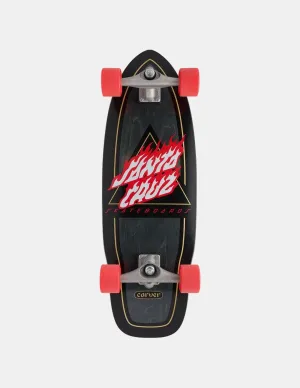 Carver Surf Skate Flamed Not a Dot Cut 9.75x29.95