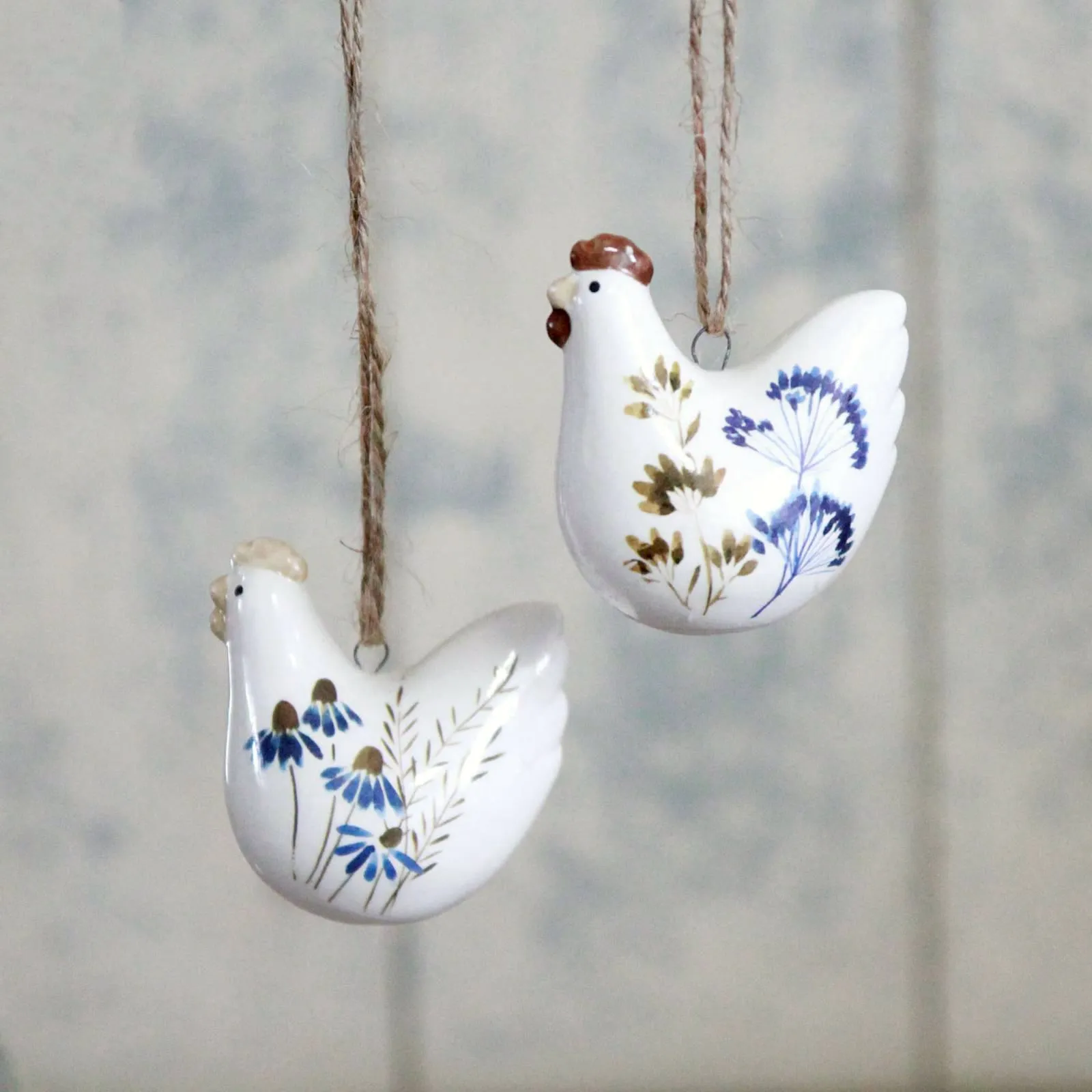 Ceramic Hen Easter Decoration