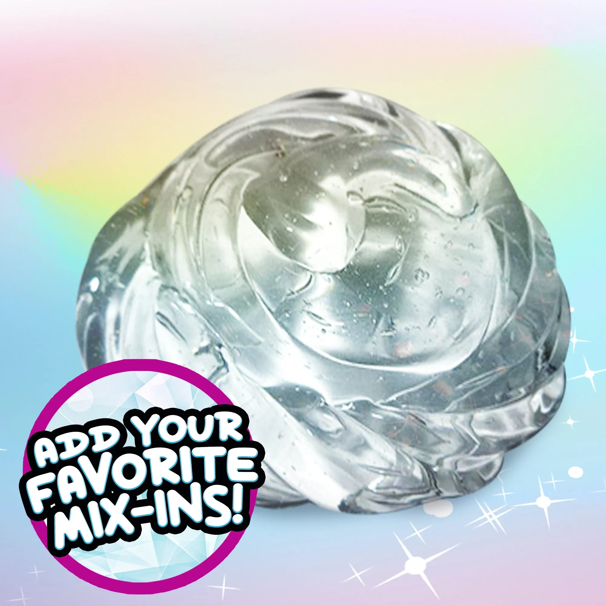 COMPOUND KINGS Scented Crystal Clearz Slime Bucket by Nichole Jacklyne