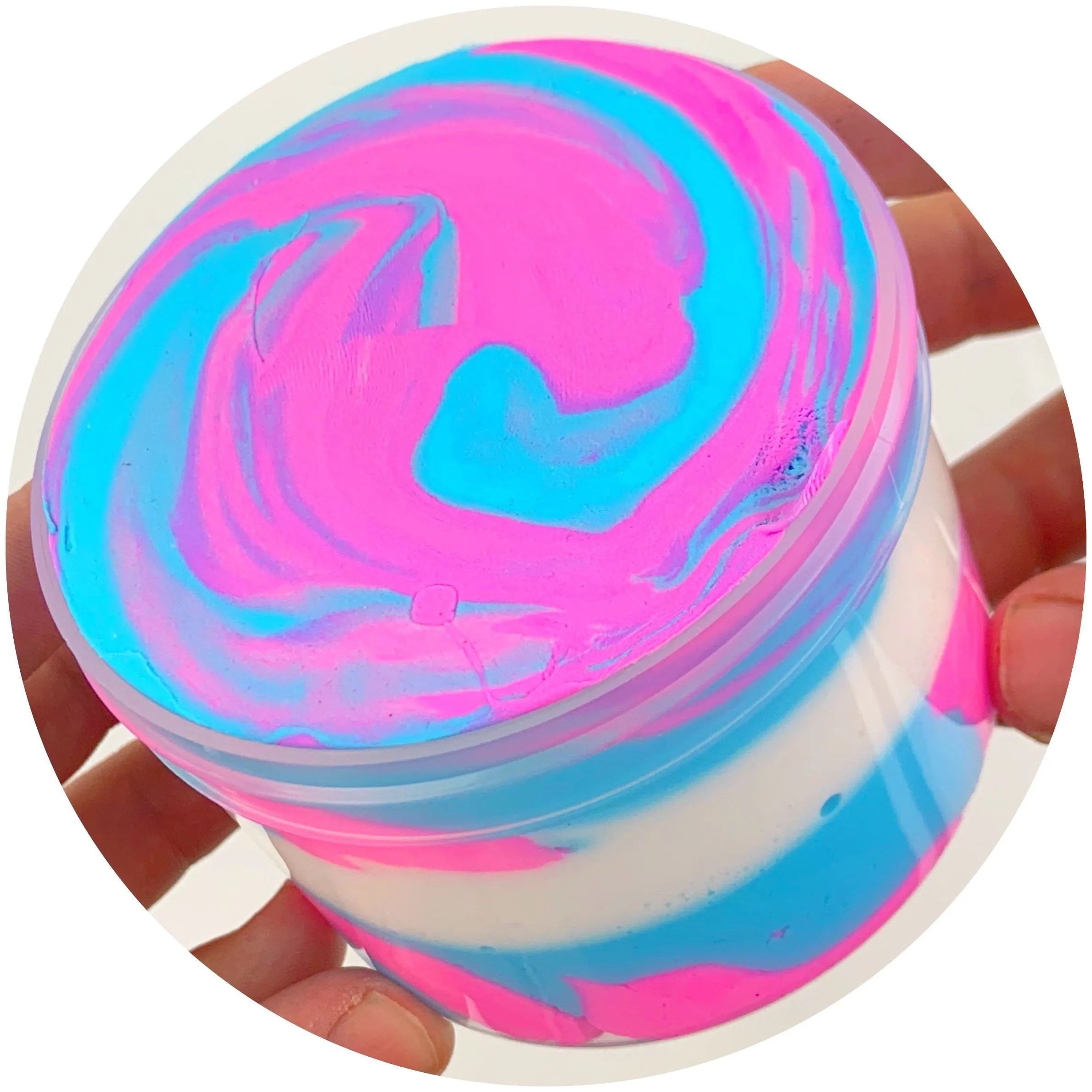 Cotton Candy Ice Cream Sandwich
