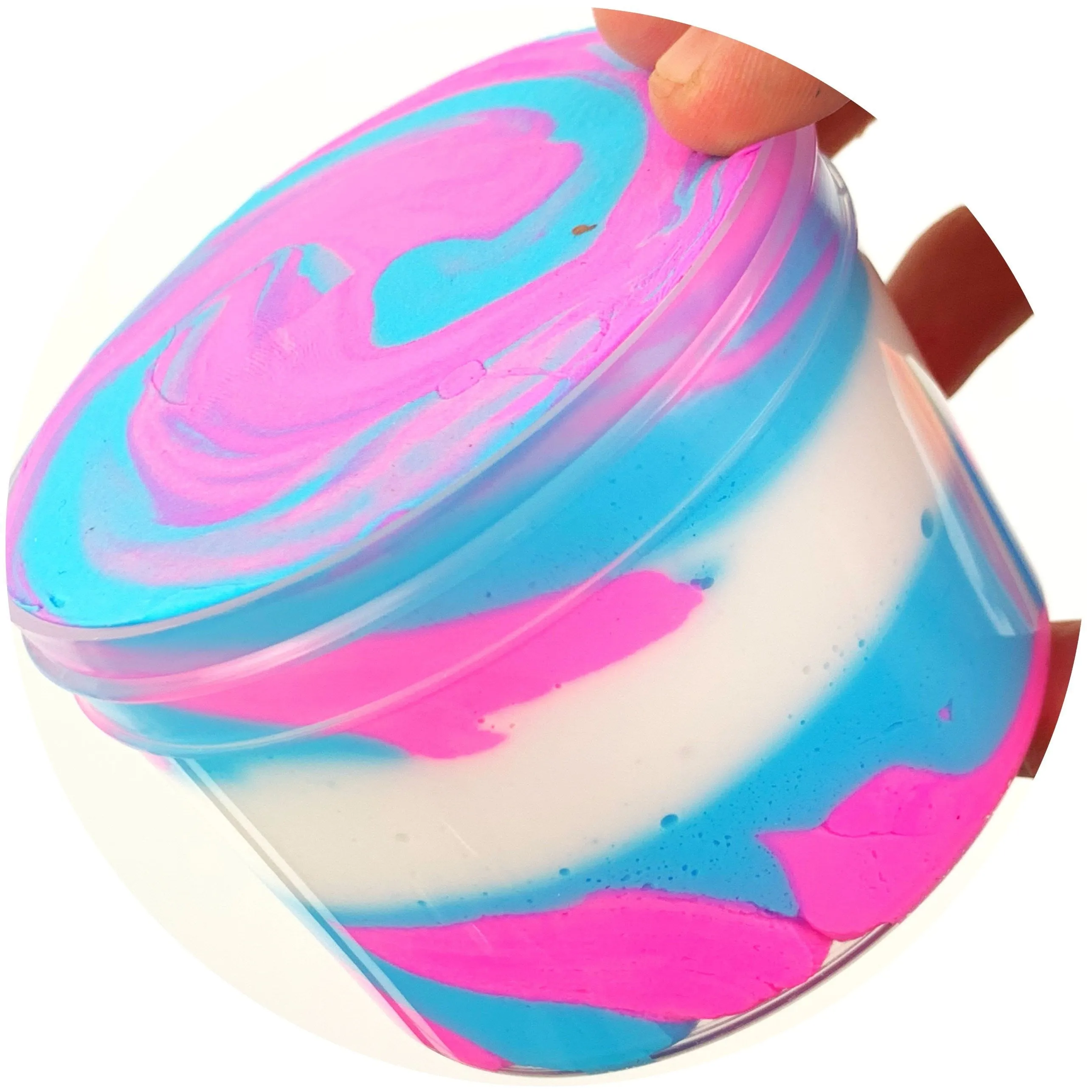 Cotton Candy Ice Cream Sandwich