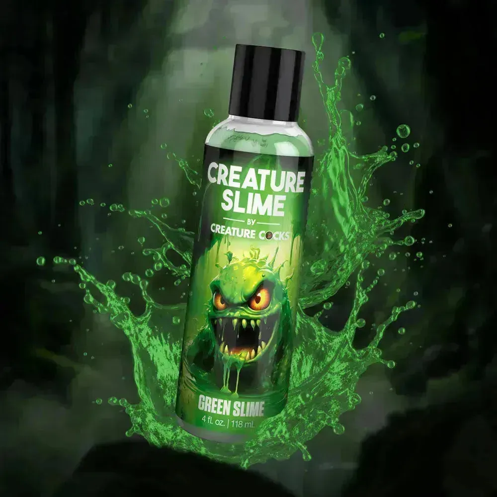 Creature Slime by Creature Cocks -  Slime -  Water Based Lubricant - 118 ml Bottle