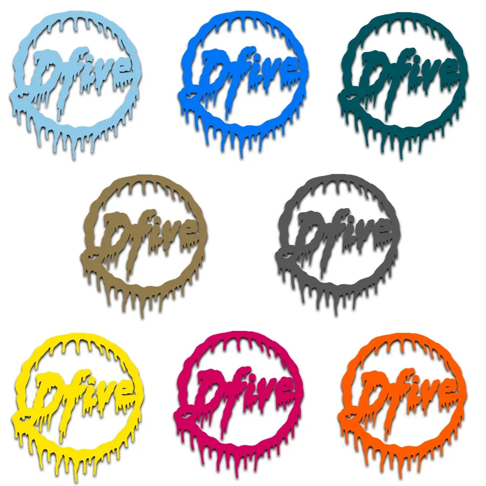D5 SLIME BISCUIT VINYL DIE CUT STICKER 11CM