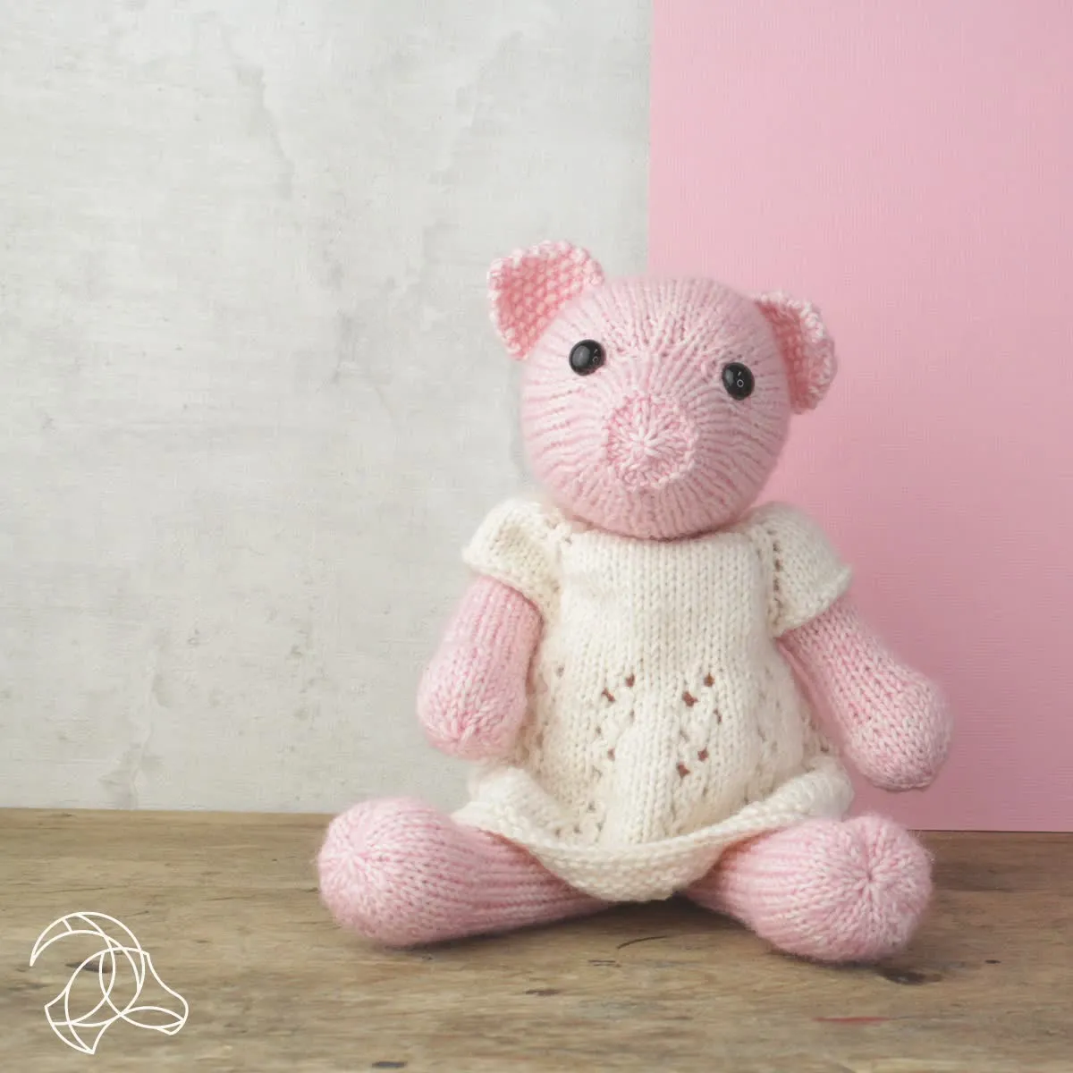 Frida Piglet Knitting Kit
