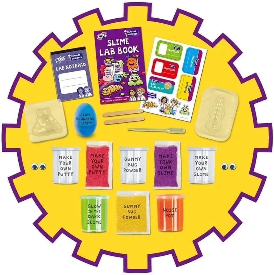 Galt Explore & Discover Slime Lab Experiment Kit for Ages 5 and Up