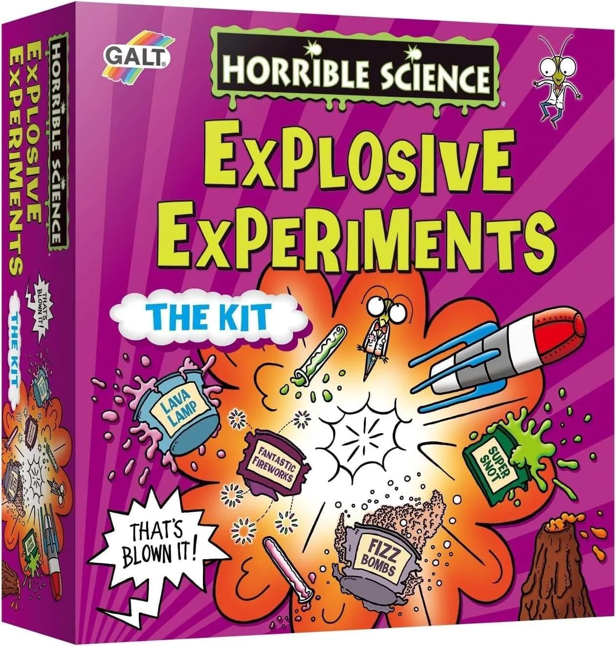 Galt Horrible Science Explosive Experiments Kit for Ages 8 and Up