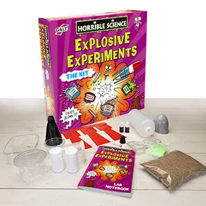 Galt Horrible Science Explosive Experiments Kit for Ages 8 and Up