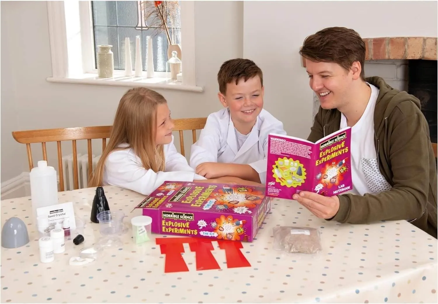 Galt Horrible Science Explosive Experiments Kit for Ages 8 and Up