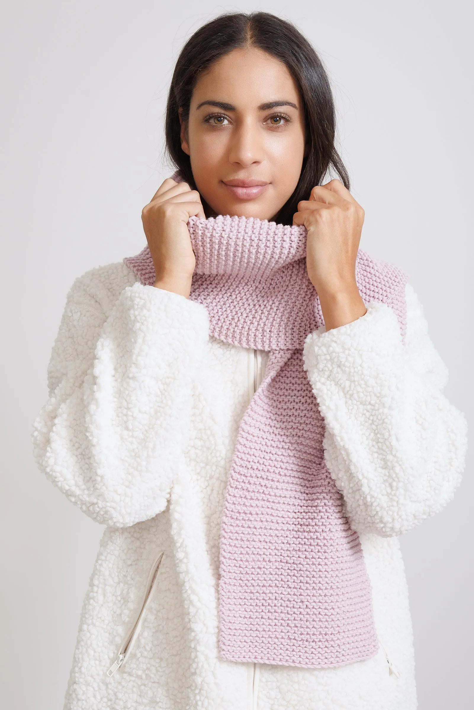 Garter Stitch Scarf Kit