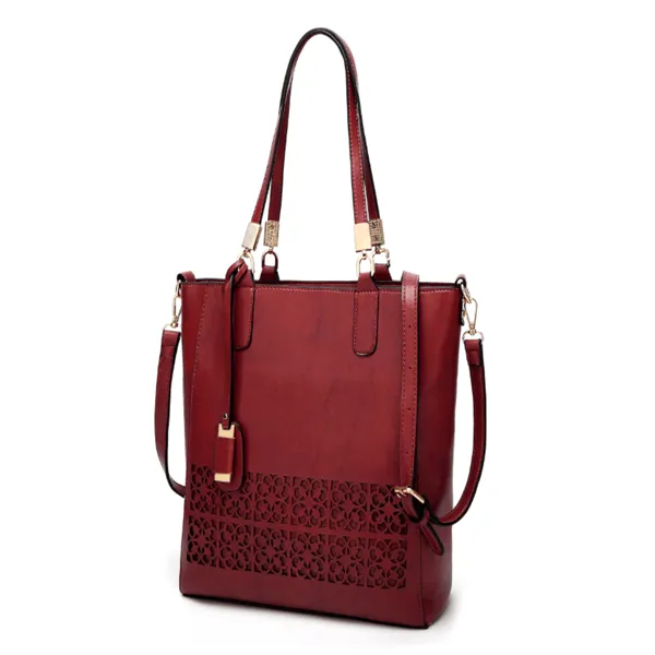 Hollow handbag shoulder messenger bag