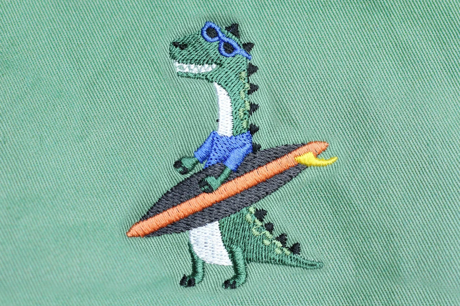 Kids Reversible Coloring Sun Hat - Dino