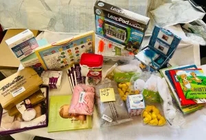 Lot 143- Large Baby & Toy Lot, MIx lot New/Returns, 35 Pieces