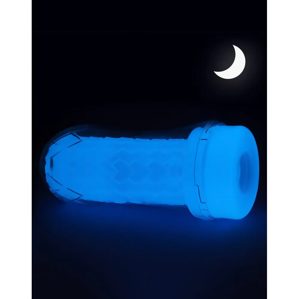 Lovetoy Lumino Play Glow-In-The-Dark Ribbed Masturbator