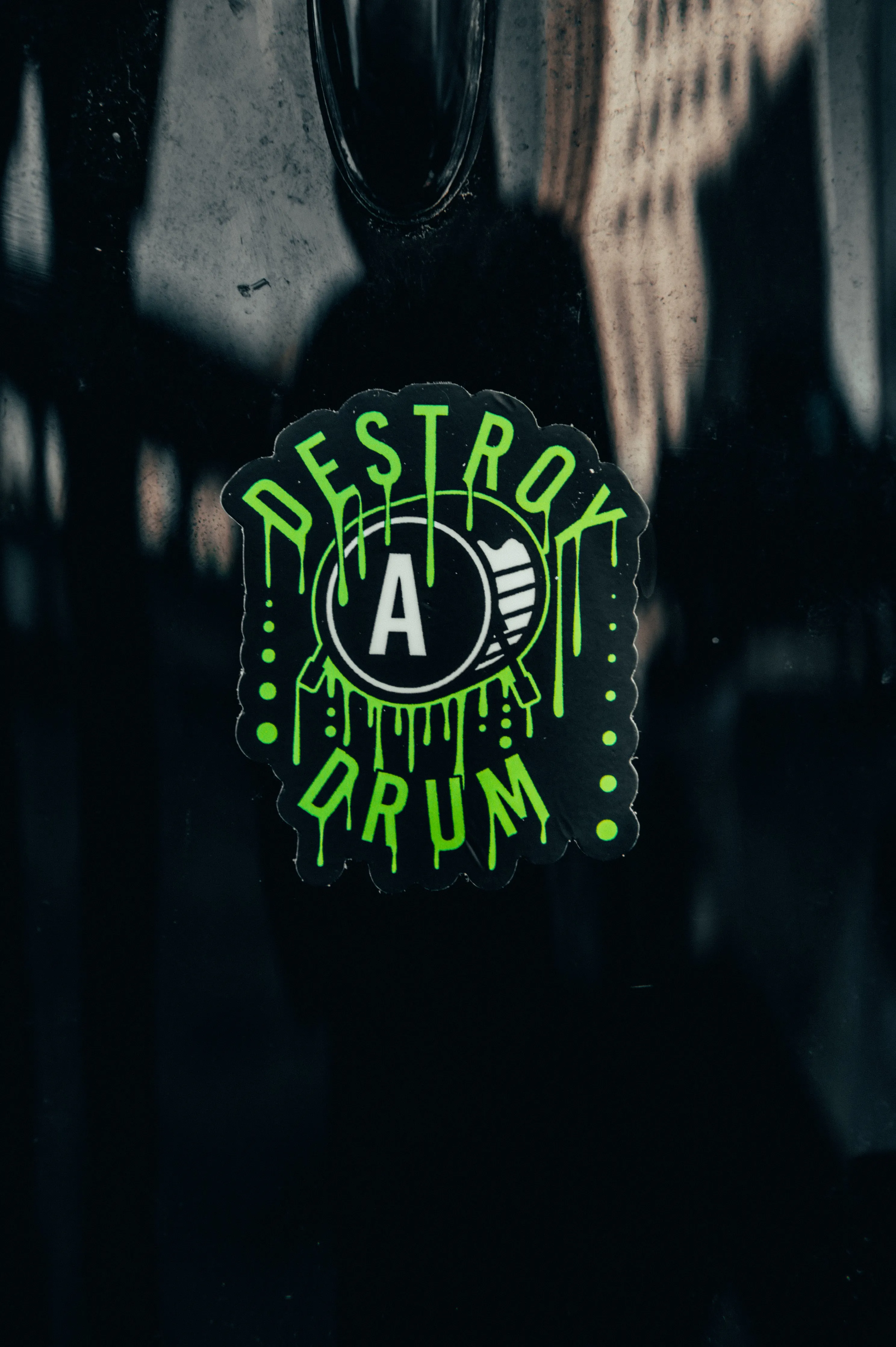 Medium Drip Logo Slime Sticker