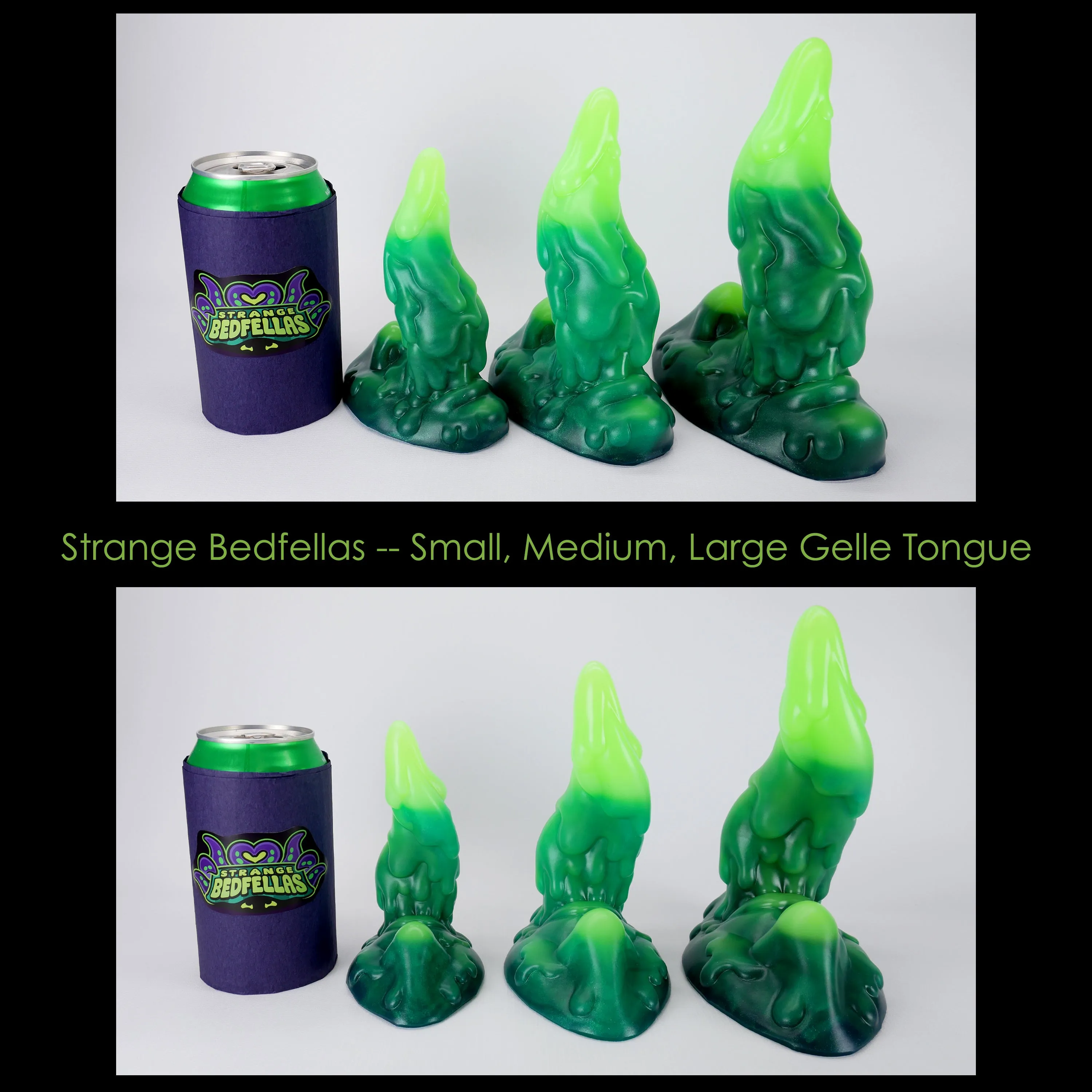 Medium Gelle's Tongue -- Medium silicone -- GT-252