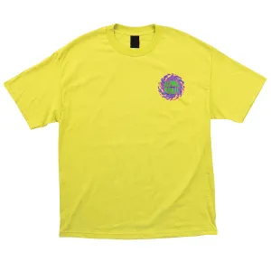 Slime Balls SB Logo Regular S/S Mens T-Shirt, Yellow
