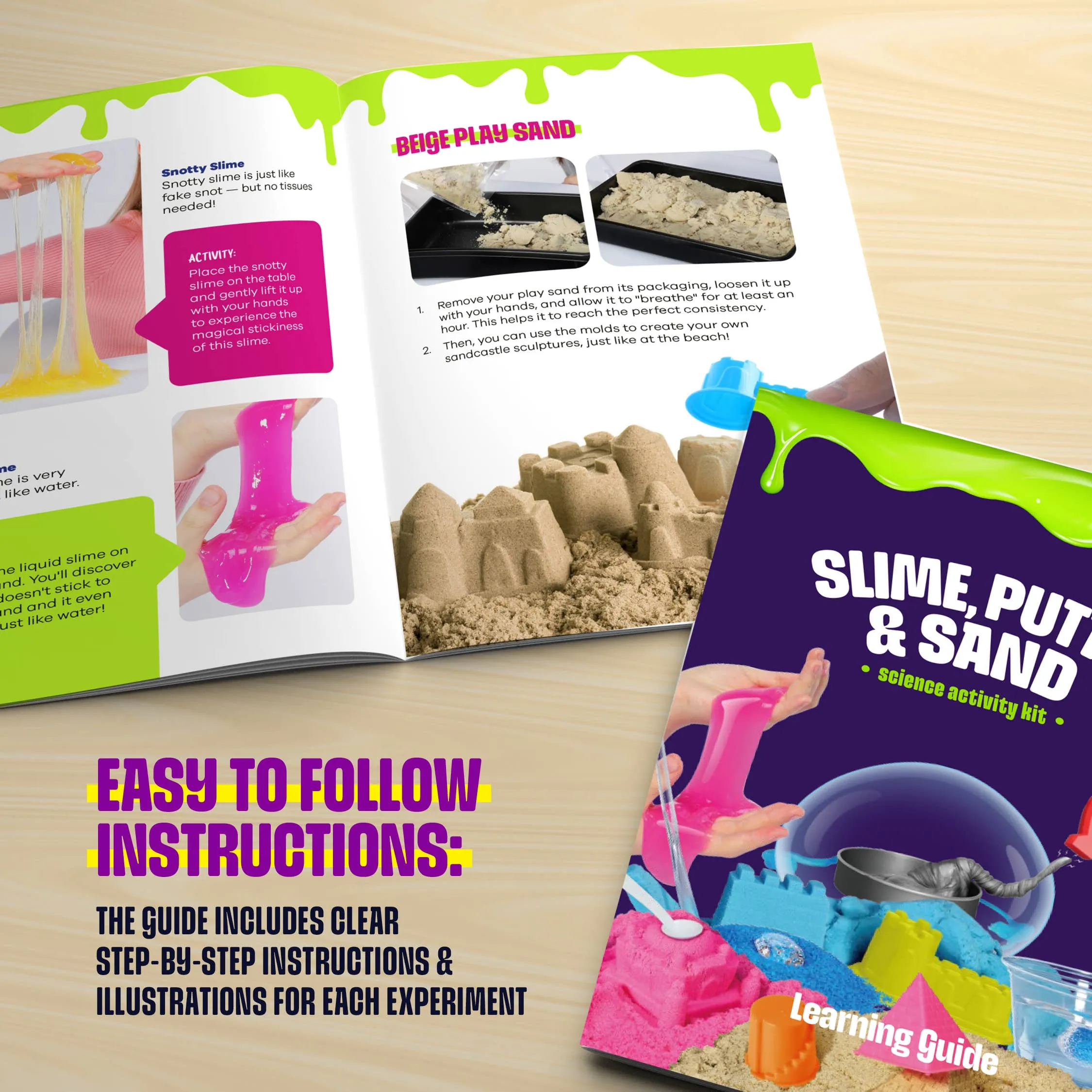 Slime, Putty & Sand Sensory Science Kit