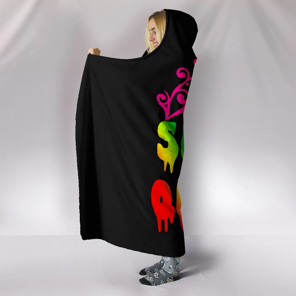 Slime Queen Hooded Blanket