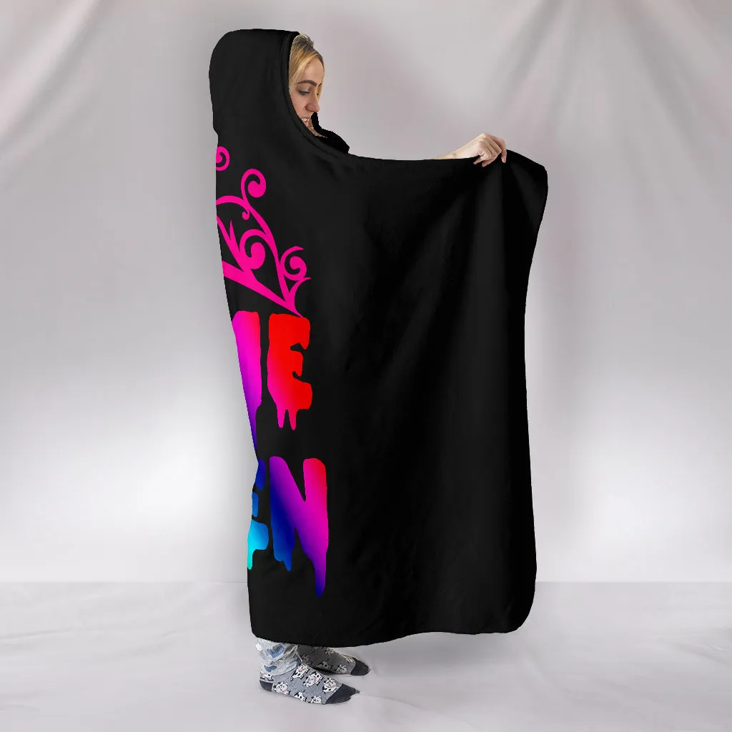 Slime Queen Hooded Blanket