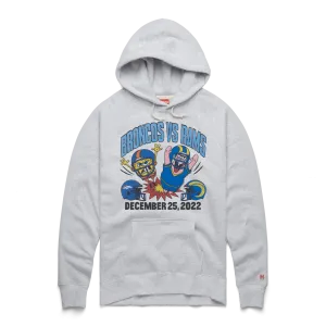 SpongeBob SquarePants and Patrick x Broncos Vs Rams 2022 Hoodie