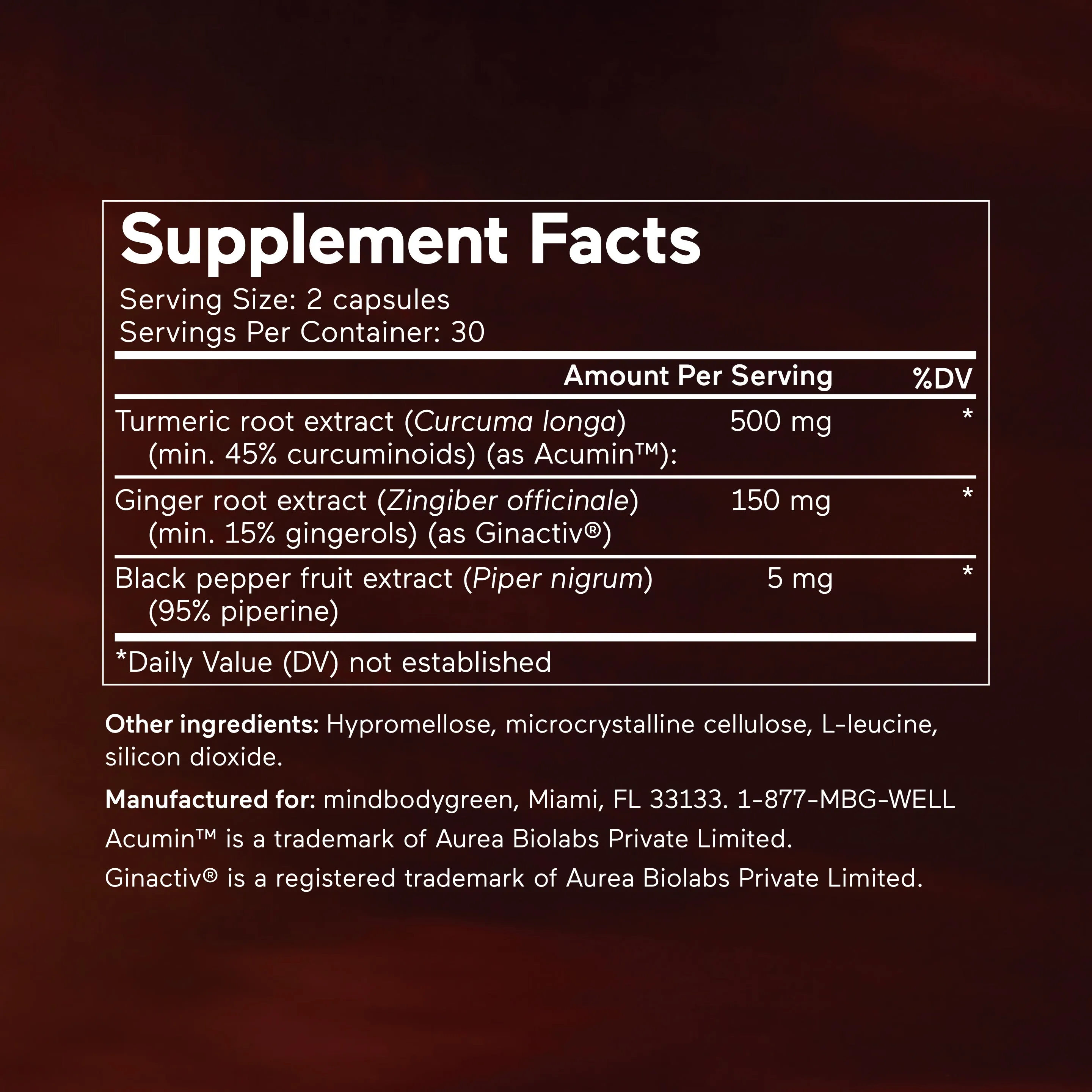 turmeric potency 